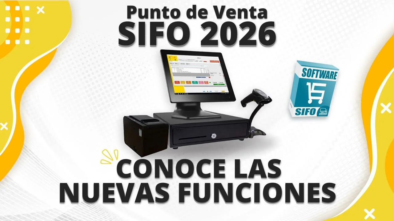 Persona utilizando el software punto de venta en un entorno de ferreteria