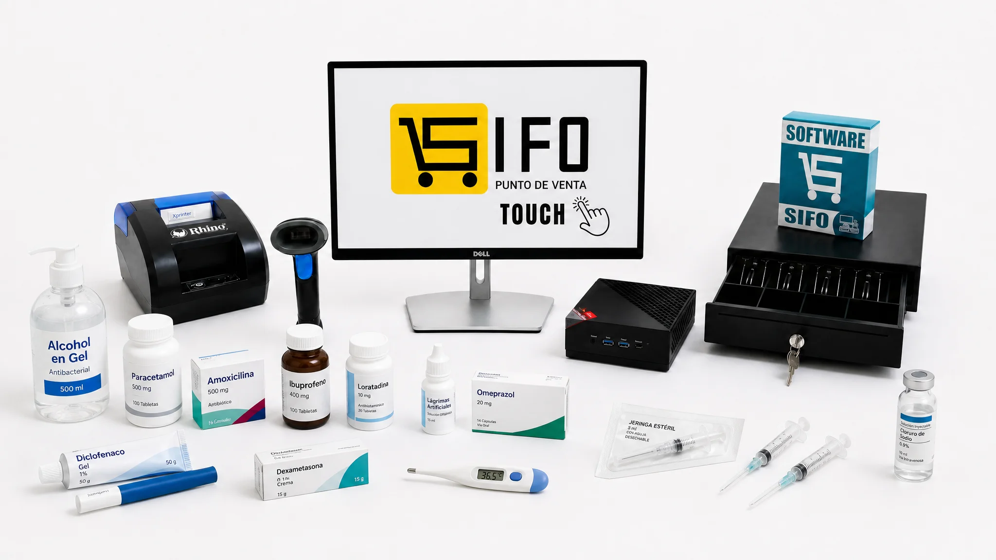 Kit punto de venta SIFO para farmacias