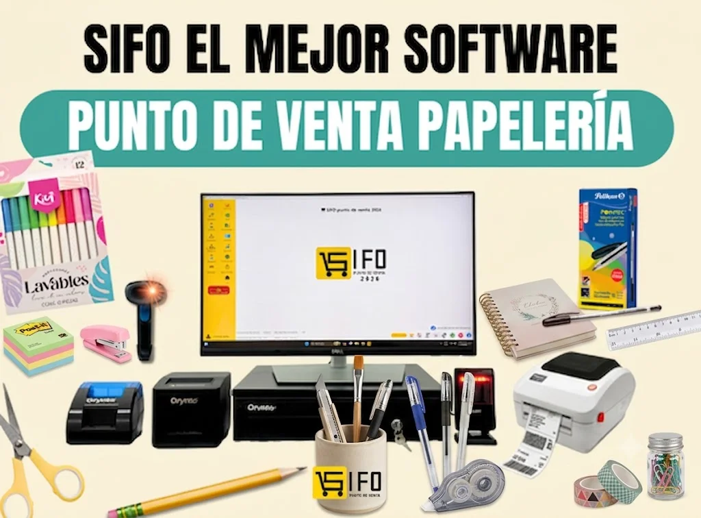 Punto de venta para papelerías