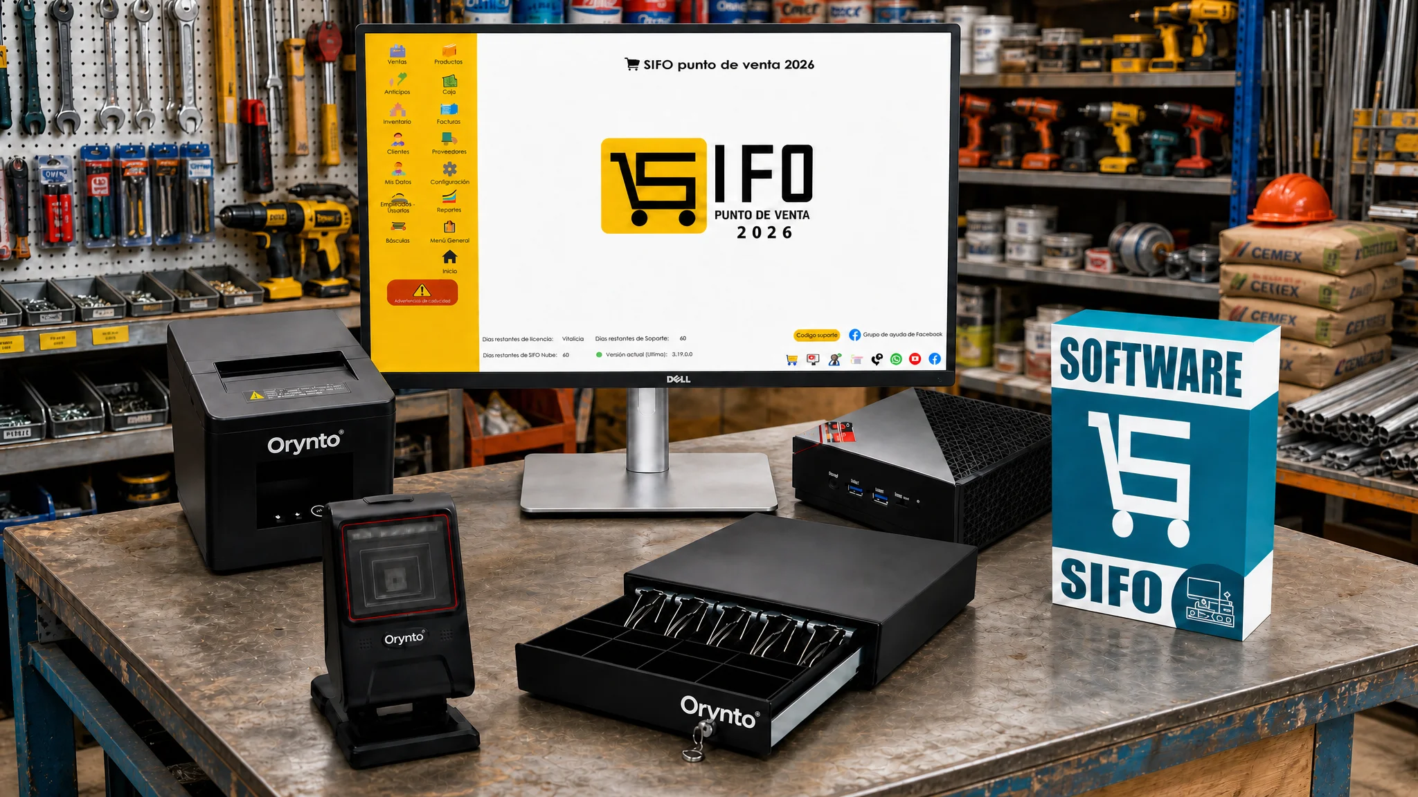 SIFO Punto de Venta - software para ferreterías