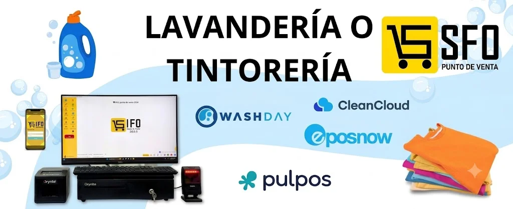 SIFO Punto de Venta para lavanderías y tintorerías