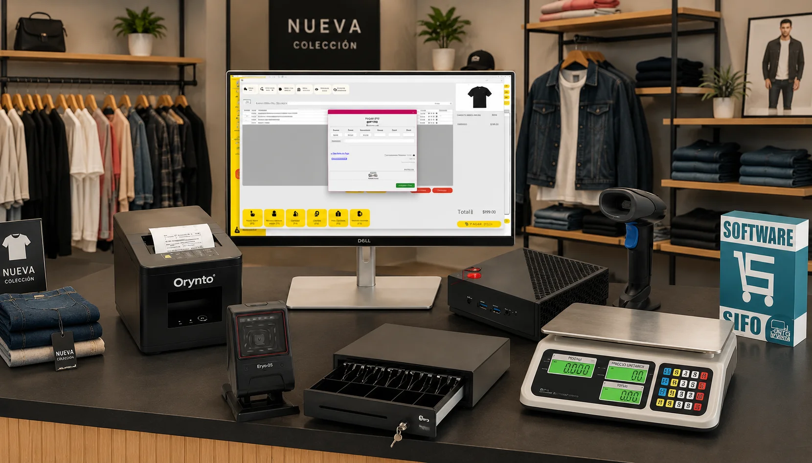SIFO Punto de Venta para tiendas de ropa