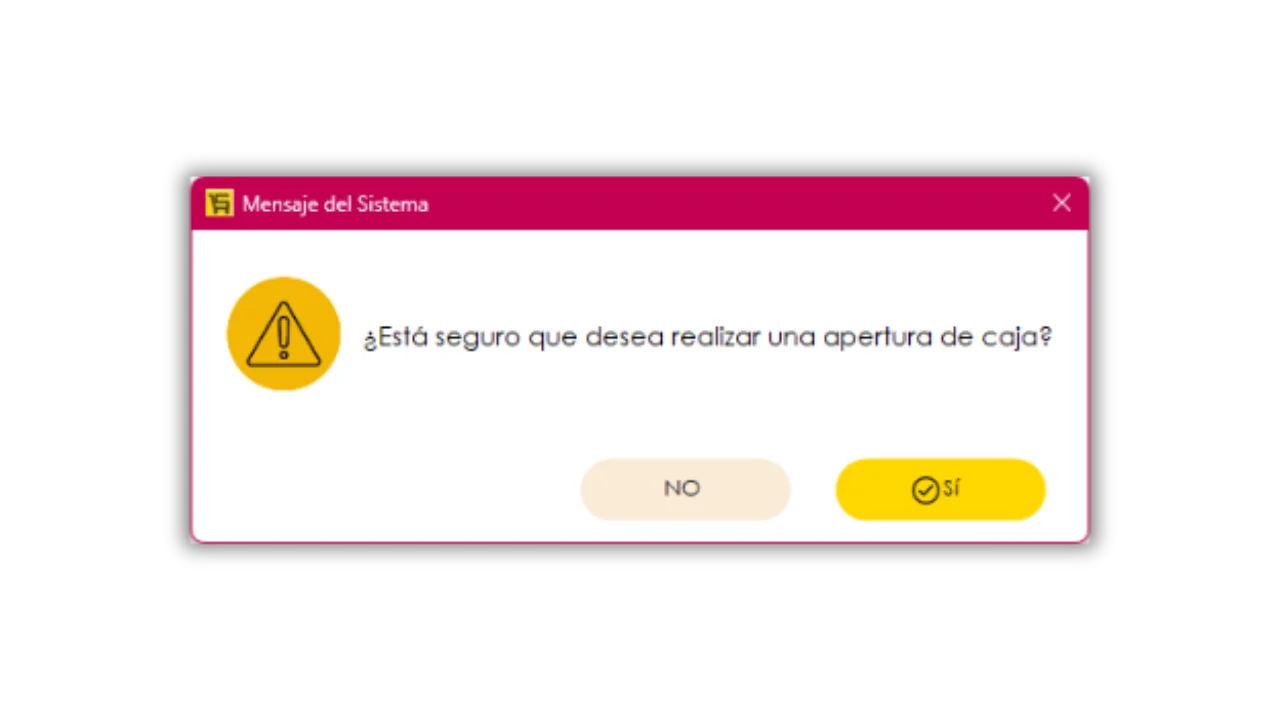 Cajón de dinero físico conectado al equipo