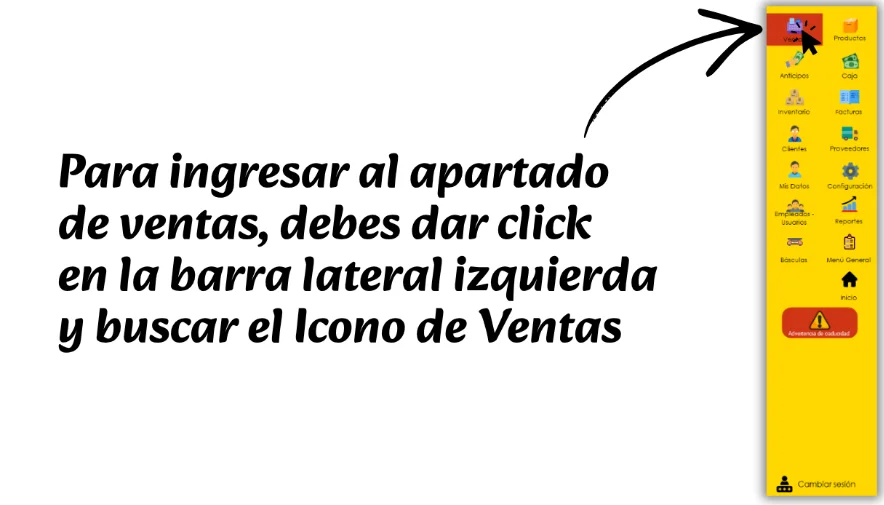 Cómo ingresar a la ventana de ventas en SIFO Punto de Venta
