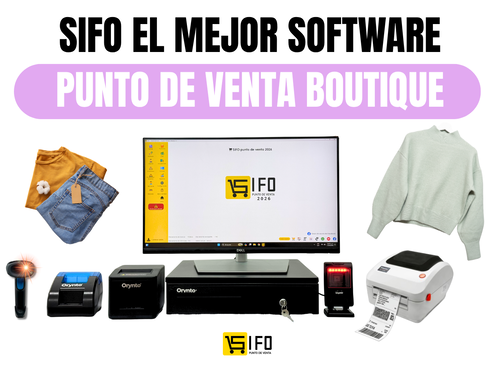 imagen de un punto de venta para tienda de ropa