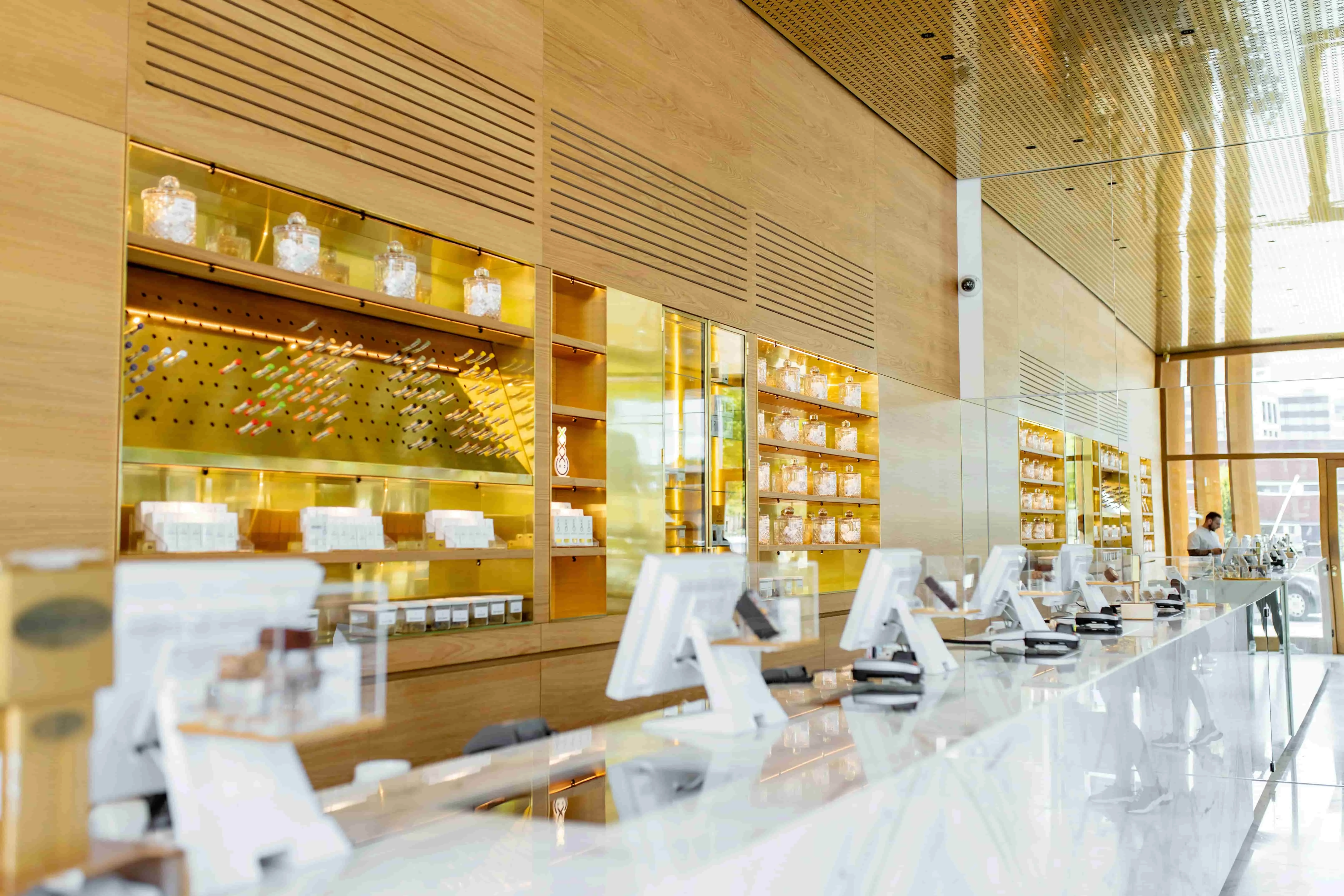 imagen de una tienda de dulces que usa el punto de venta 11