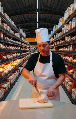 imagen de una tienda de dulces que usa el punto de venta 5