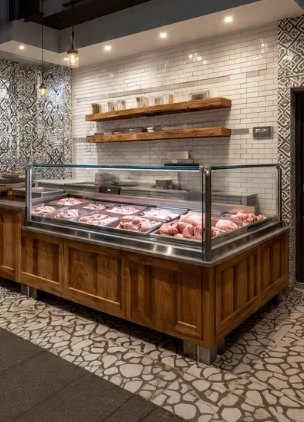 imagen de una tienda de dulces que usa el punto de venta 6