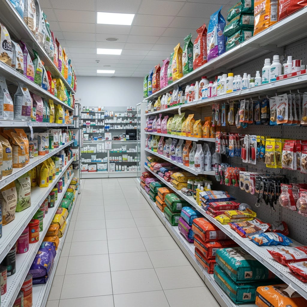 imagen de una tienda de dulces que usa el punto de venta 4