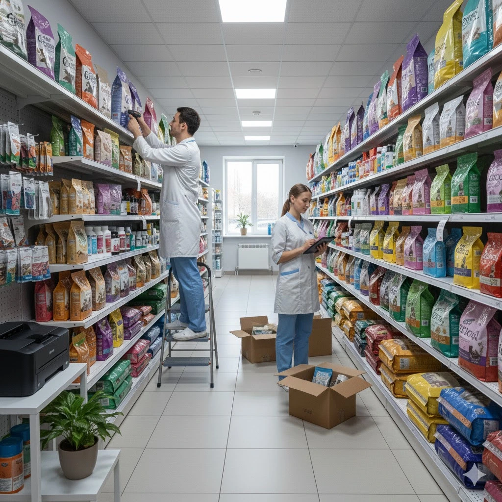 imagen de una tienda de dulces que usa el punto de venta 6